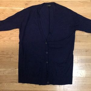 🏙 Halogen - Navy Blue Cardigan - XS